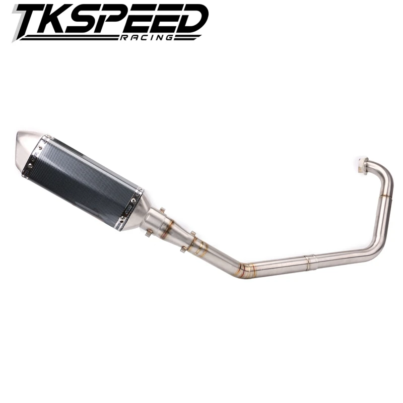 Выхлопной соединение трубы глушитель мотоцикл Mid подпушка для Yamaha R15 + 51 мм
