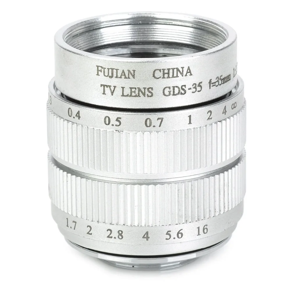 CCTV 35 мм f1.7 кольцо для объектива Fuji Fujifilm X A2 A1 T1 T2 T10 T20 E1/S E2 1M/2 Pro1/T 100F MOUNT|cctv 35mm|35mm f1.735mm