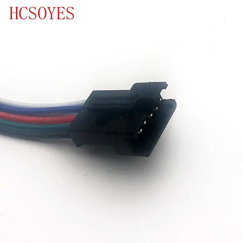 5/10 пар/Лот 2pin/3pin/4pin/5pin разъем для разноцветных светодиодов JST мужского и femalergbw