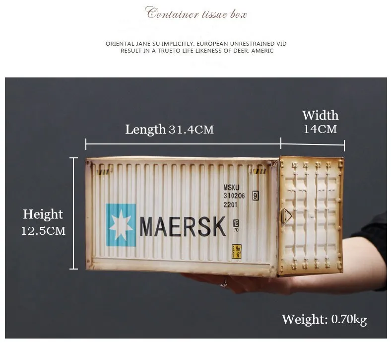 New Container Tissue Box Antique Classical Model Case Retro Wrought Handmade Metal Crafts for Home Decoration Gift | Дом и сад