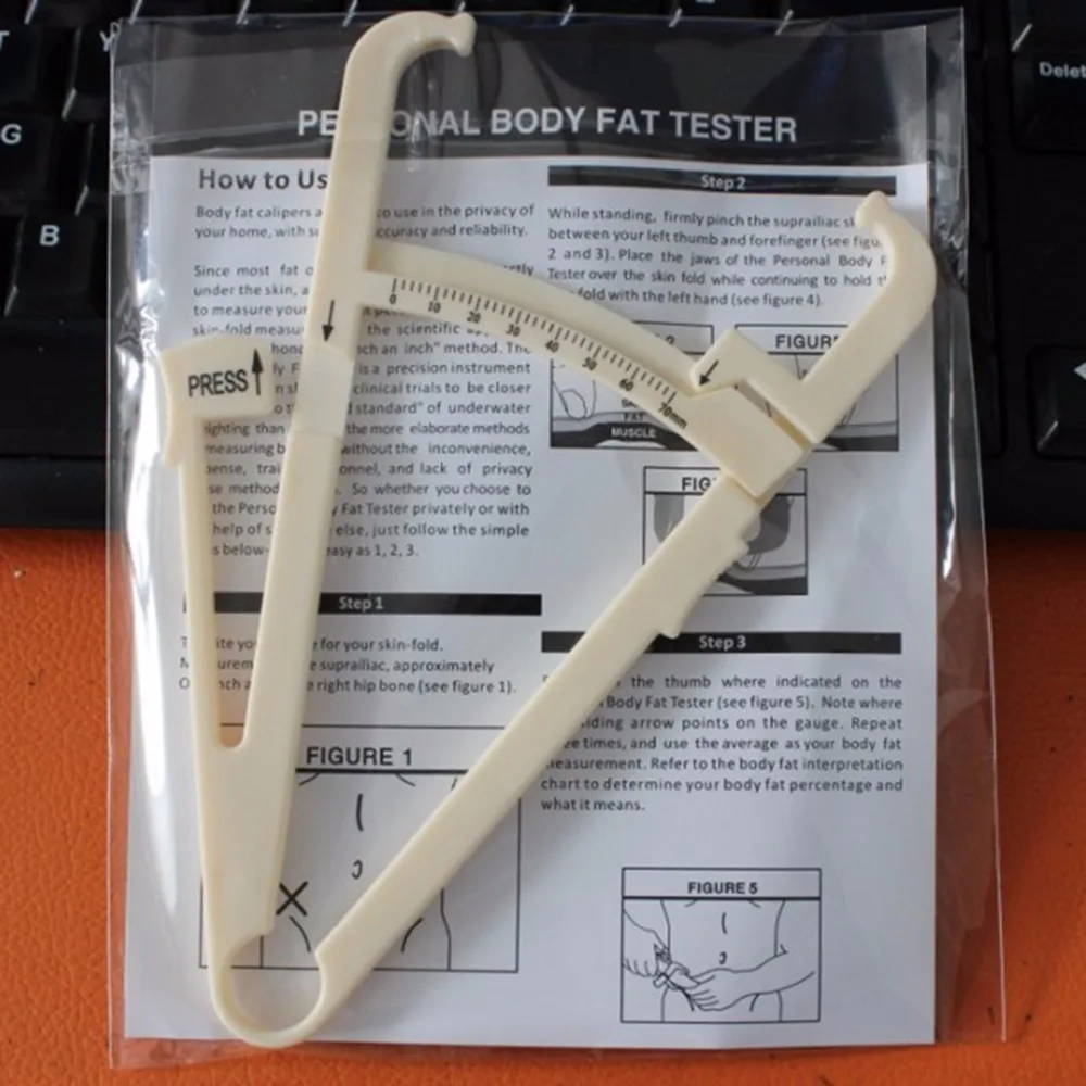 

Body Fat Tester Analyzer Fat Measuring Fat Calipers Clamp Fitness Health Weight Loss Diet Measurement Tool Slim Gauge