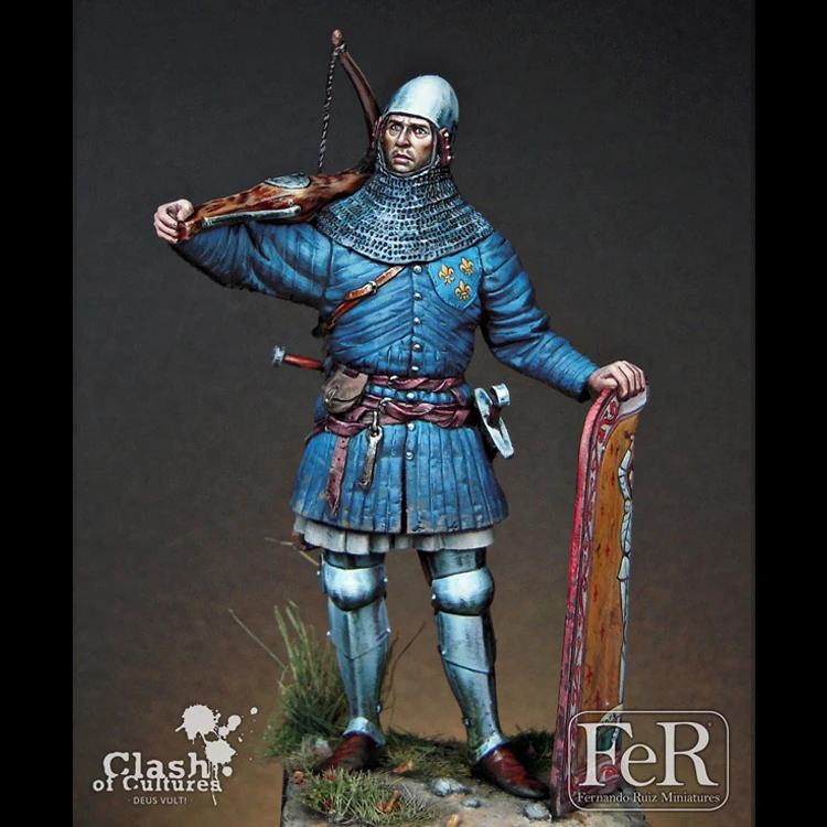 1/24 Resin Character Model Ancient War French Crossbow 75mm | Игрушки и хобби