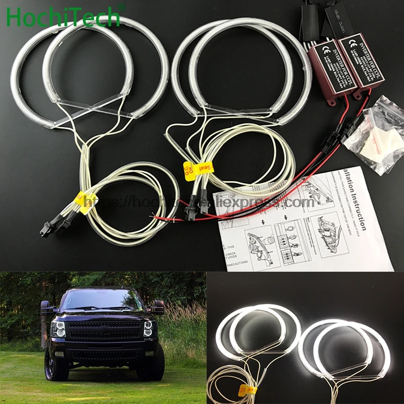 HochiTech для 2007 2014 GMC Sierra 1500 2500 3500 автомобильный Стайлинг белый 6000K CCFL головной