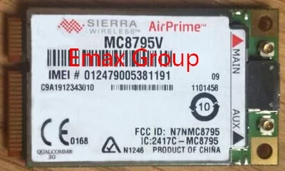 MC8795V Mini PCI e quad band HSPA WWAN WLAN Wi Fi карта GPS для ноутбука 100% оригинальный дистрибьютор