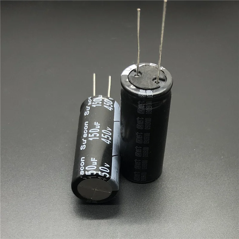 2 шт/10 шт 150 мкФ 450V Su'scon SK серии 18x45 мм 450V150uF алюминиевый электролитический