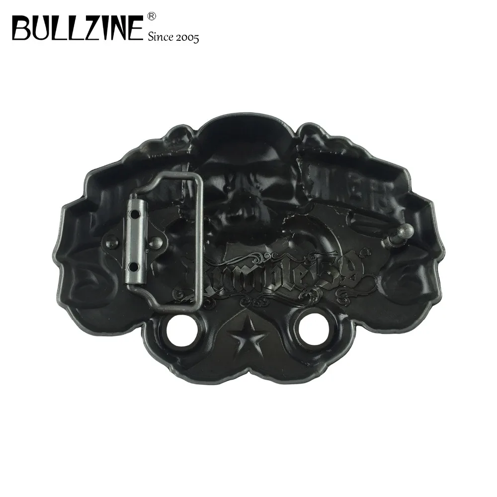Bullzine горячая Распродажа череп головные уборы ковбойские пряжки ремня с