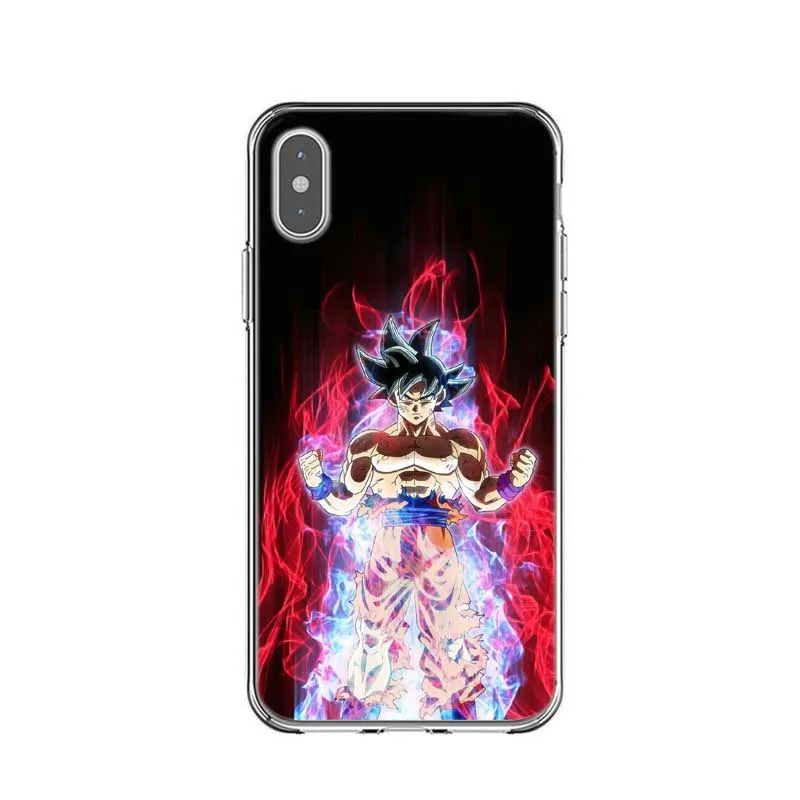 Чехлы для телефонов Dragon Ball Жесткий Чехол iPhone X XS Max XR Super чехол Гоку 5S SE 6 6S Plus 7 8