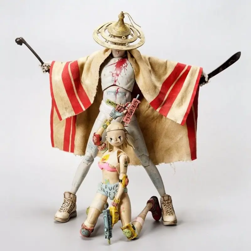 ThreeA Mount Ninjia And Da Nice Time Kid Zef набор 1/6 весы 3A Коллекционная фигурка|Игровые фигурки и