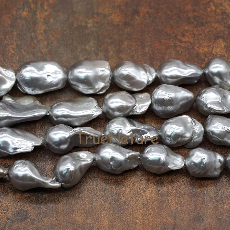 Оптовая продажа натуральный пресноводный жемчуг бусины россыпью темно серые