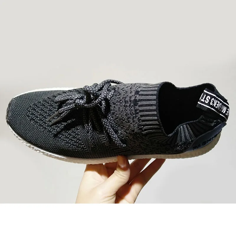 2019 модная обувь мужская повседневная дышащая на плоской подошве для мужчин