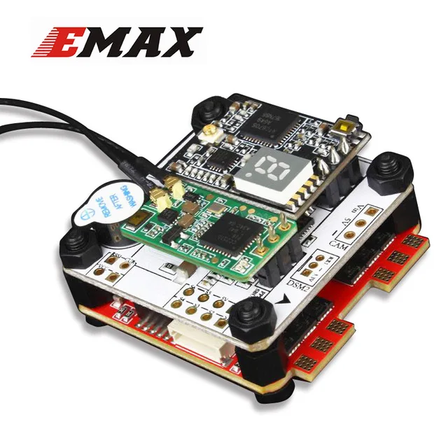 Emax F4 Magnum AIO TOWER FPV Stack Tower System OSD 4 в 1 BLHeli_S 30A ESC VTX FrSky XM + RX|Детали и аксессуары| |