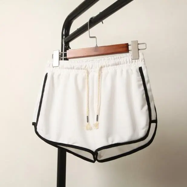 White 1 Shorts Высокоэластичный, для фитнеса, горячие шорты, летние новые женские спортивные шорты, крутые женские шорты для бега, шорты для бега - Цвет: White 1 Shorts