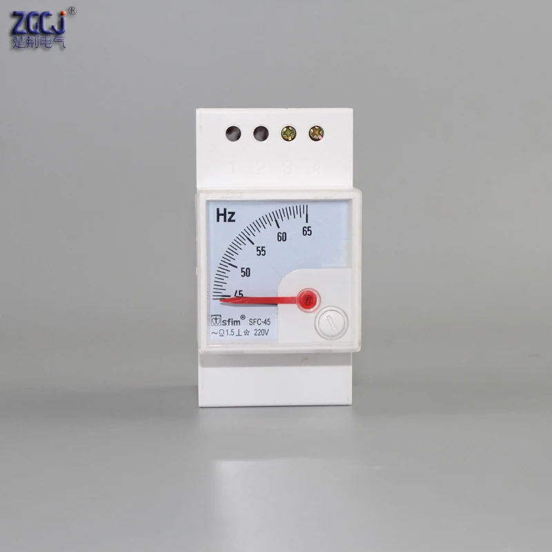 Измеритель частоты 45 65 Гц Din 220 В переменный ток 35 мм|frequency meter|hz metermeter frequency |