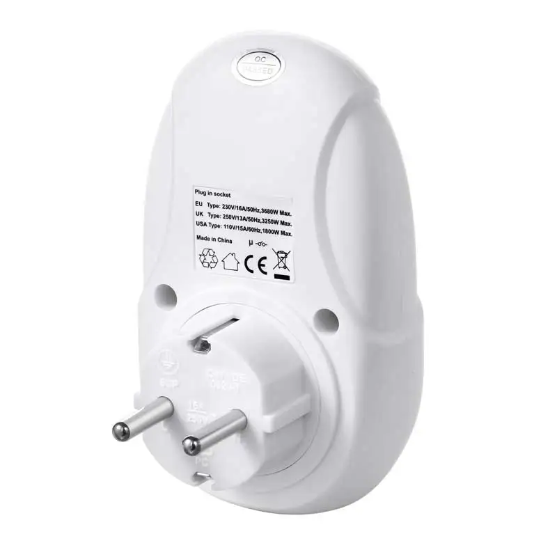 Nashone UE plug 230 в регулятор температуры цифровой программируемый таймер переключатель беспроводной termostato inalambrico calefaccion - Цвет: EU