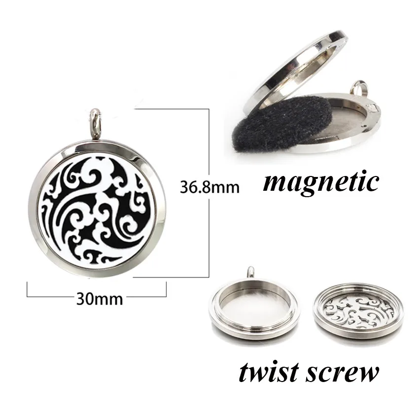 Tortoise Tree of Life Dragonfly 30mm 316L Stainless Steel Aromatherapy Diffuser Locket Keychain Keyrings Jewelry 10pcs Pads | Украшения и