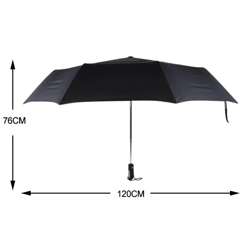 Folding Double Layer Umbrella Three Automatic Compact Golf-Size | Дом и сад