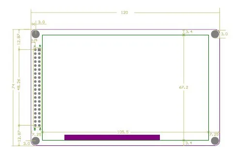 4,3 дюймов 40PIN TFT lcd цветной экран(сенсорный/без сенсорного) OTA5180A Привод IC 480*272 RGB интерфейс