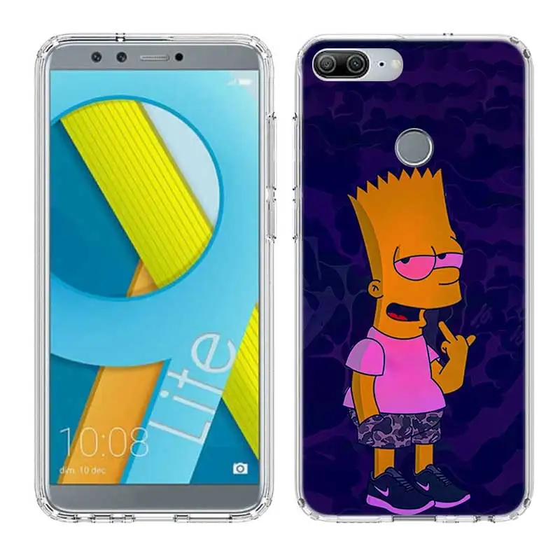 Силиконовый чехол Homer J. Simpson для Huawei Honor 20 Pro 10 9 lite 8X 8A 20i 8C 8S V20 Y5 Y6 Y7 Y9 2019 |
