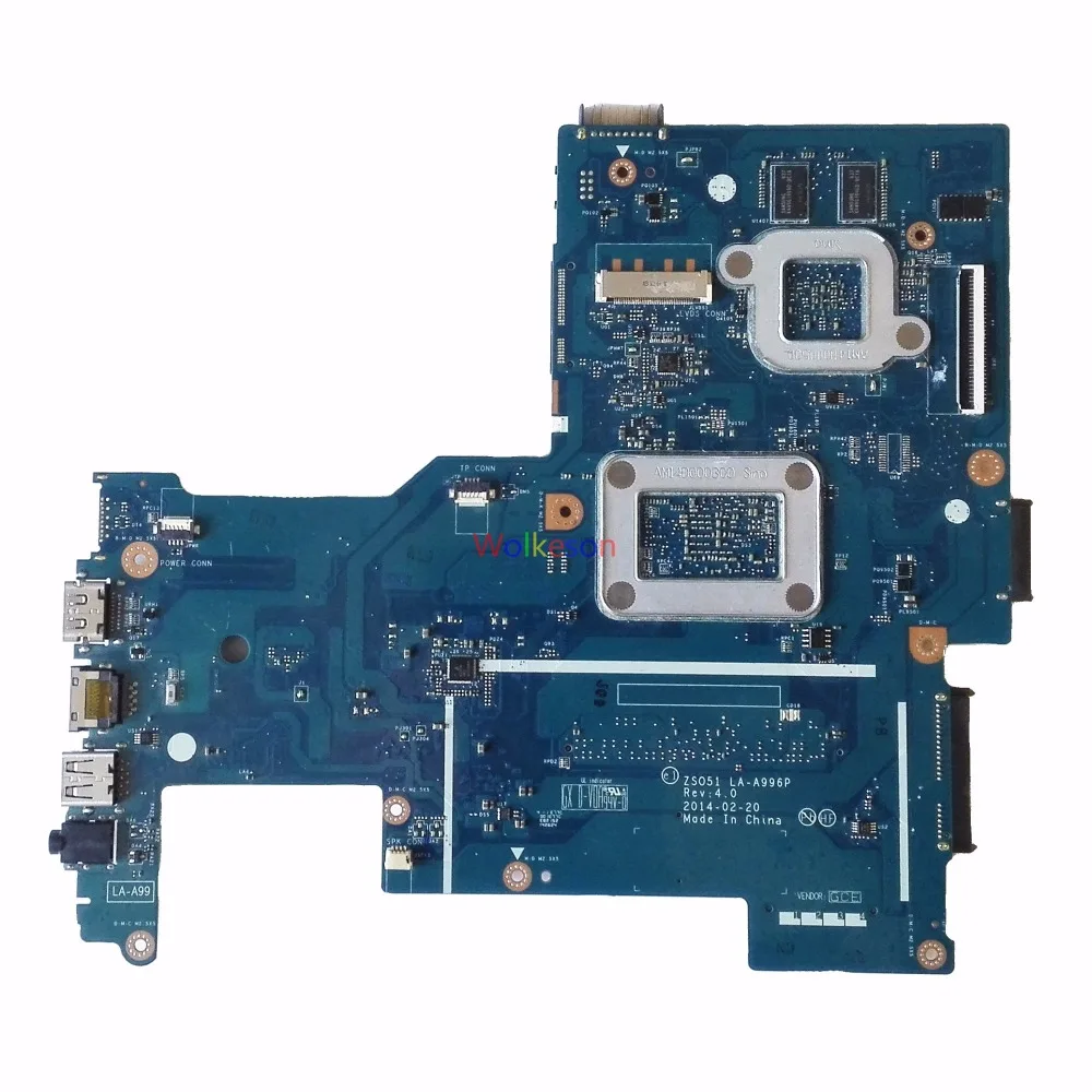 SHELI для hp 15 G Материнская плата ноутбука W/для A8 6410 Процессор 764269 501 ZSO51 LA A996P 8570 м 2 Гб