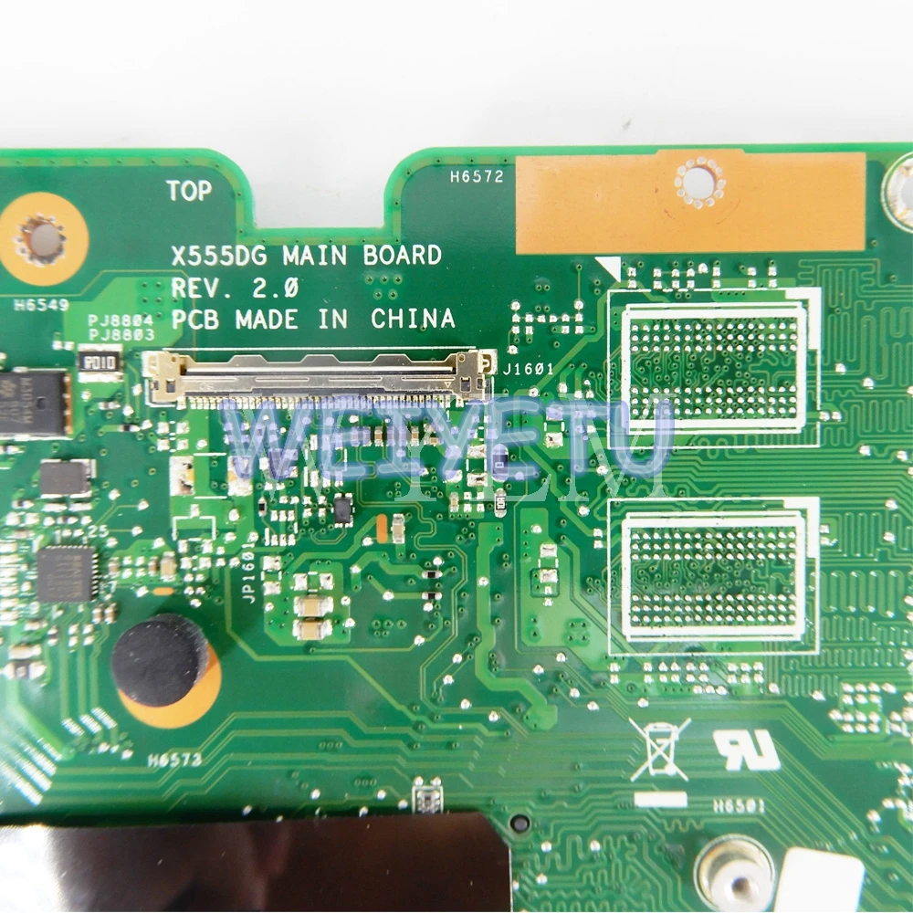 X555YA MB. _ 4G/A4-7210/A6-7310CPU/AS материнская плата для ASUS X555Y X555YI X555D A555D X555DG ноутбука 90NB09C0-R00020