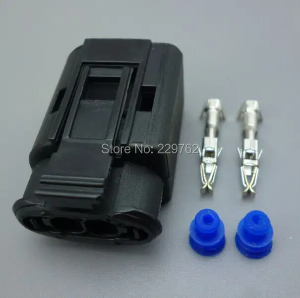 shhworldsea 2 pin car female housing adapter with competitive price 2P auto waterproof electrical plug connector 1-967412-2 |