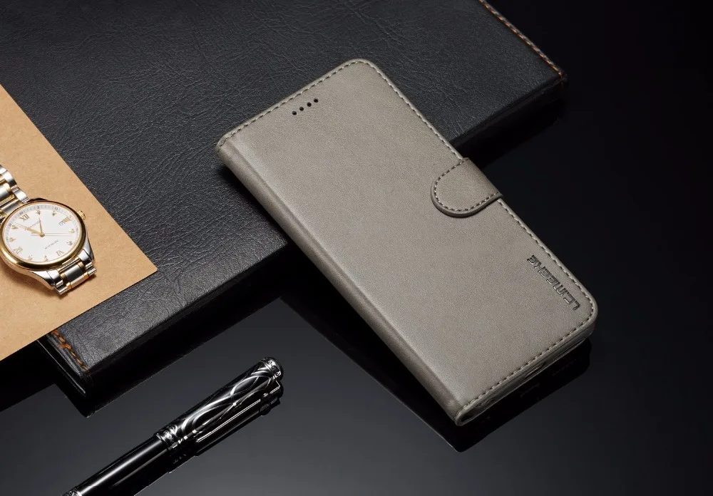 Откидной Чехол для Xiaomi mi A1 A2 Red mi Note 4 4A 4X5 5A 6 6A Pro Plus Prime Y1 с ретро роскошным полиуретановым бумажником, чехол для телефона
