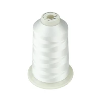 white and black 5000 meters huge spool polyester embroidery machine threads 40wt for all sewingembroidery machines