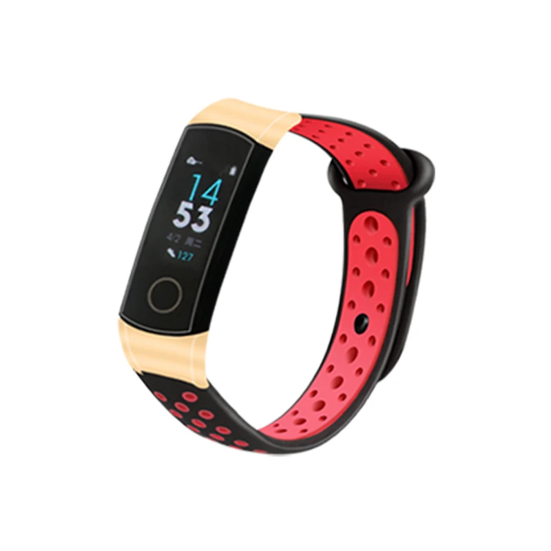 FIFATA спортивный ТПУ Браслет ремешок для huawei Honor Band 4 Замена силиконового ремешка