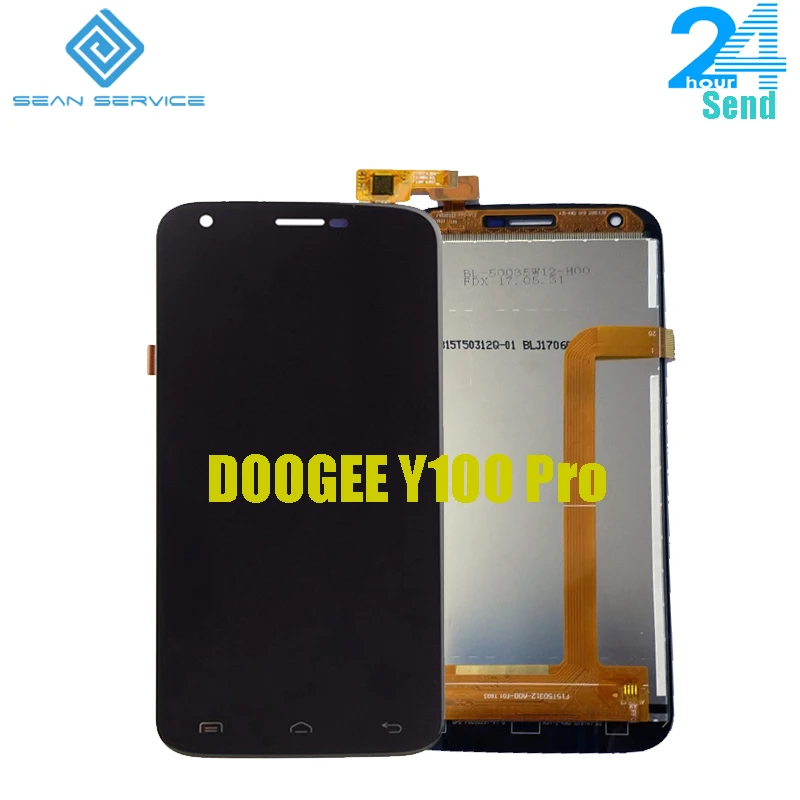 5 0 &quotдля Оригинального DOOGEE Valencia 2 Y100 Pro ЖК-дисплей Экран дисплея + сенсорный экран