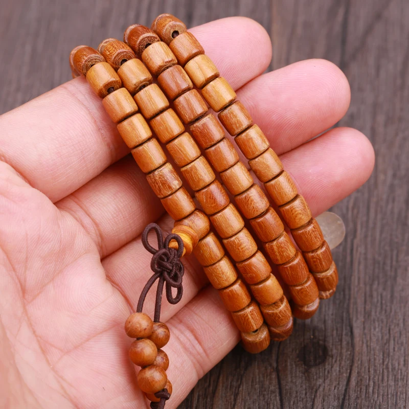 Браслет KEJIALAI из черного сандалового дерева для женщин и мужчин браслет с