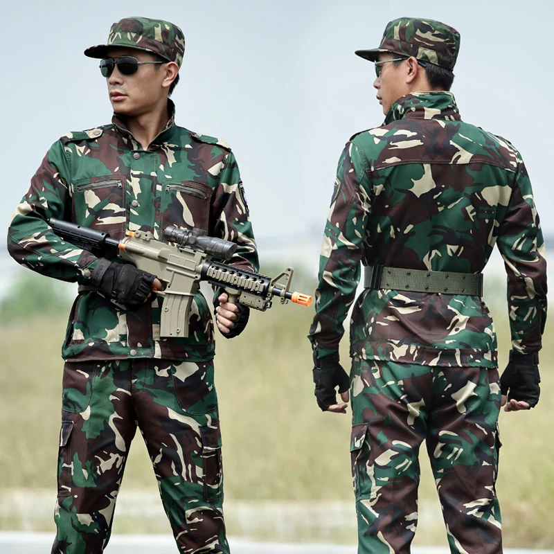 Уличная Мужская одежда для охоты камуфляжная Мультикам тактической одежды