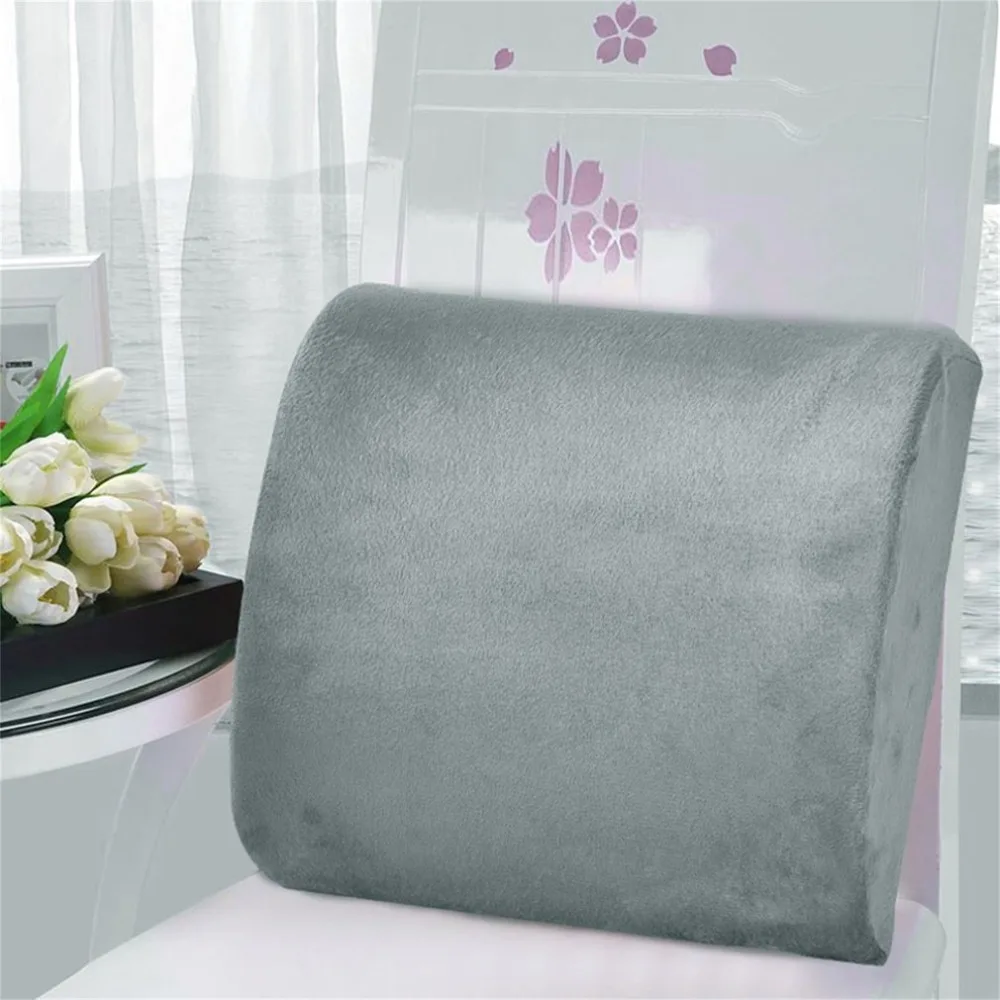 2 шт./компл. удобные Memory Foam ортопедические подушки сиденья пояс сзади Поддержка Набор для Офис здравоохранения подушки