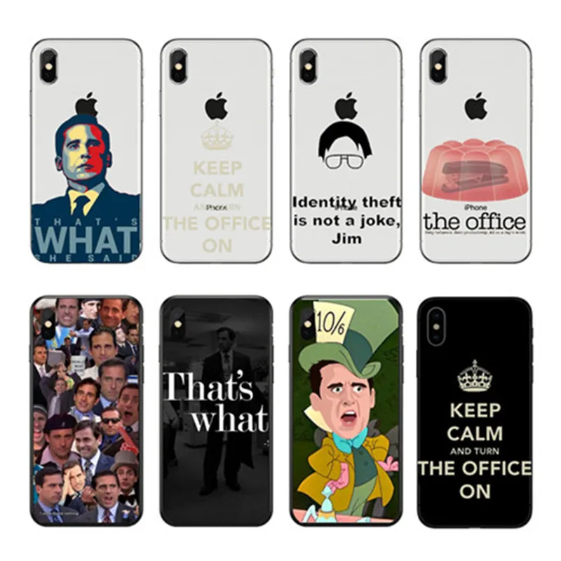 Мягкий силиконовый чехол для iPhone 4 5 6 7 8 X Plus|Сумки телефона| |