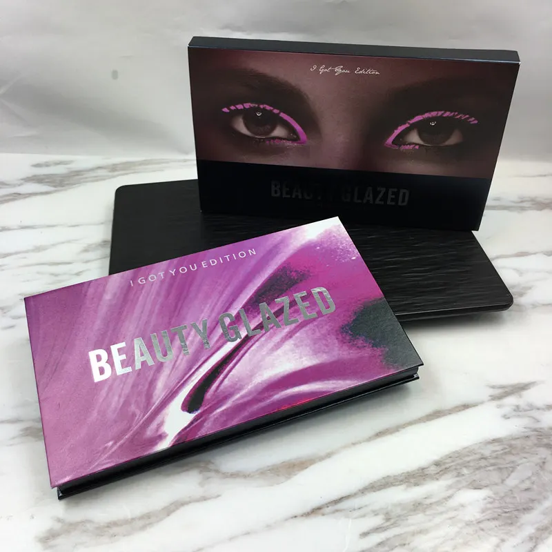 Палетка теней BEAUTY GLAZED для макияжа глаз профессиональные алмазные блестящие