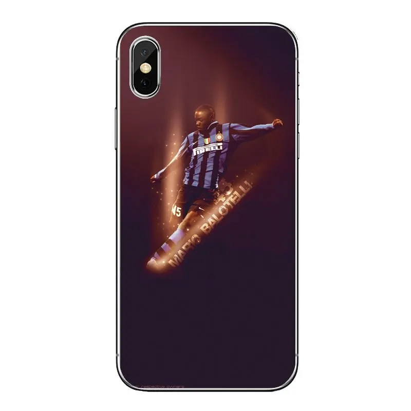 Мешок TPU чехол Италия футболка Mario balotelli акси нападающий Футбол Star для samsung Galaxy A5 A6