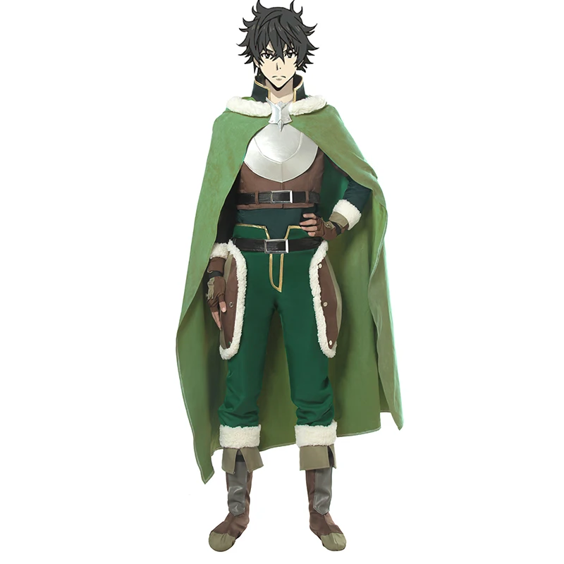 Аниме The Rising of the Shield Hero Naofumi Iwatani костюм для косплея Мужской полный на Рождество