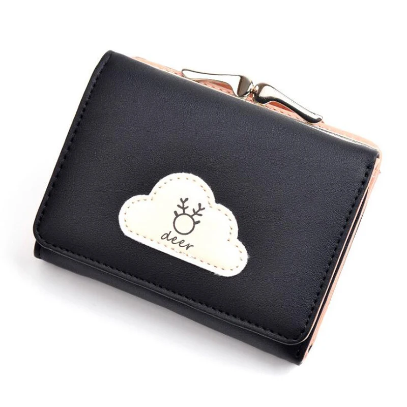 New Mini Wallet Brand Designer Hasp Fold Coin Purse Money Bag High Quality Card Holder Women Wallets PU Leather | Багаж и сумки