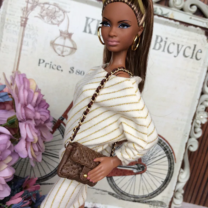 Бесплатная доставка модная новая миниатюрная сумка для кукол Blyth Azone Momoko licca bjd