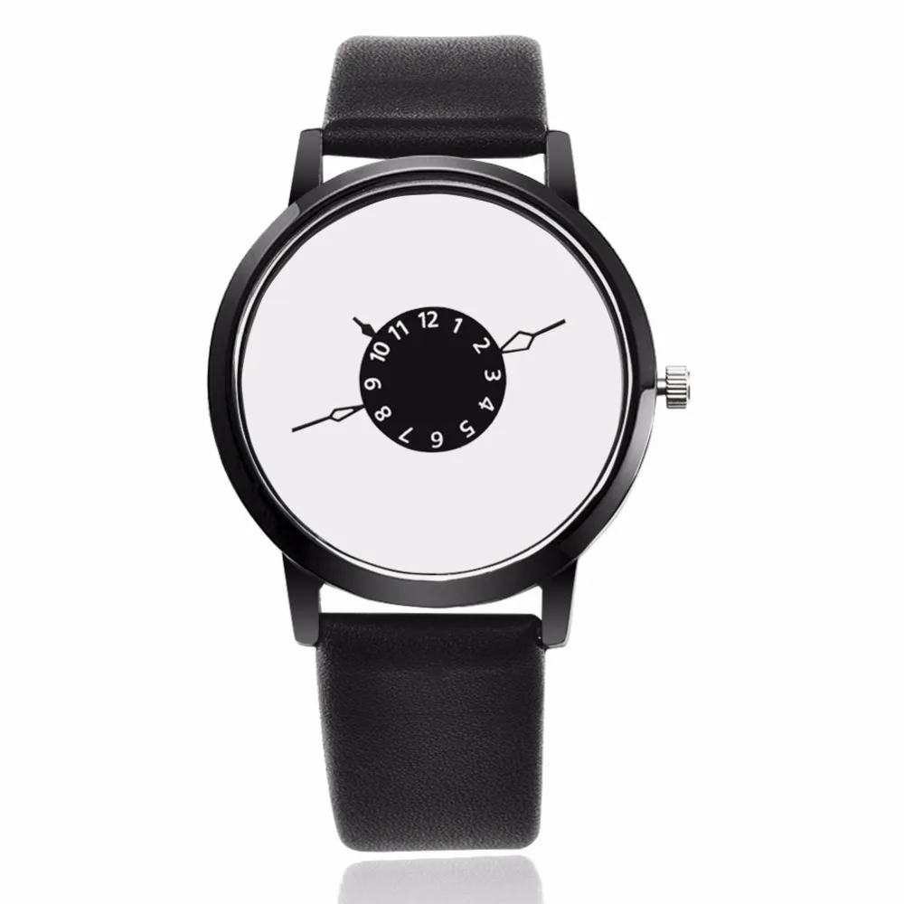 Часы наручные мужские и женские кварцевые с кожаным ремешком|wristwatch brand|wristwatch