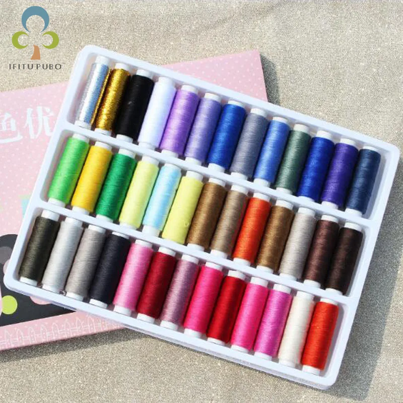 Бытовая швейная машина линия маленькая ось нить ручная DIY коробка 39 цветов LYQ| |