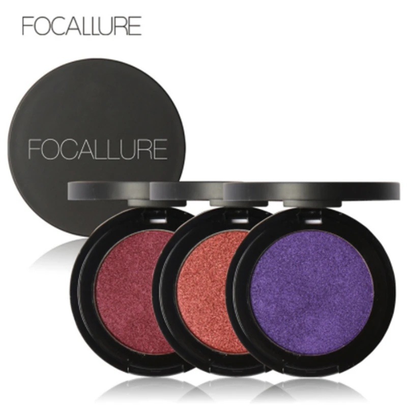 FOCALLURE 33 Color3 тени для век макияж вечерние Shimmer Палитра теней Косметика макияжа Тени