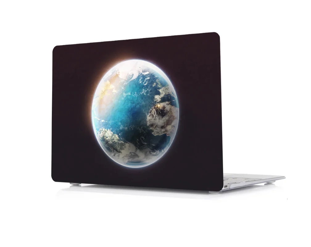 Новый жесткий чехол с принтом + чехол-клавиатура для Apple Macbook Pro 13 &quot15&quot Retina 12 15 Air 11