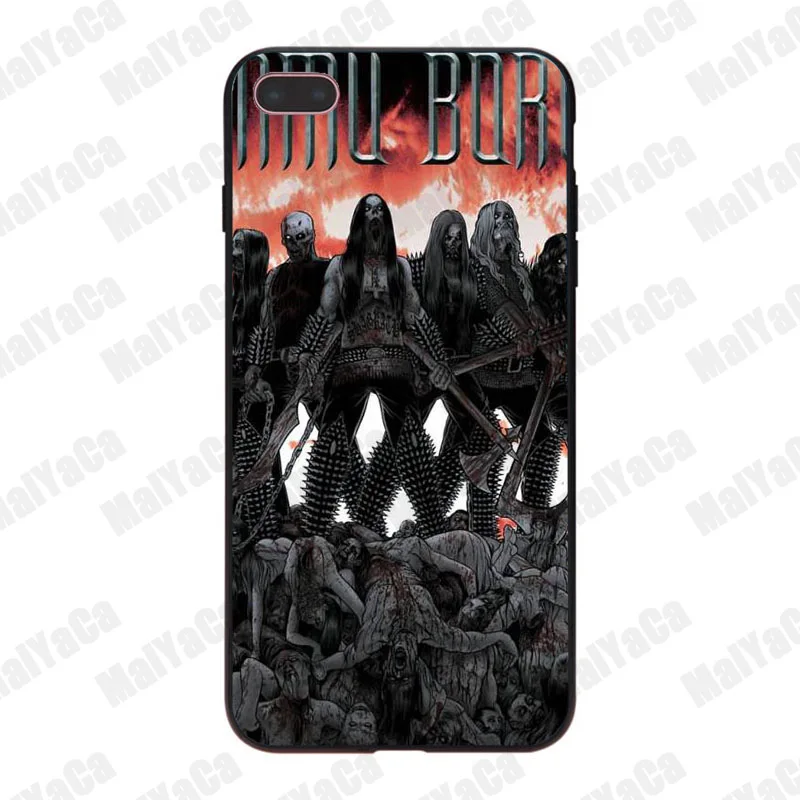 MaiYaCa 5 Dimmu Borgir Новинка Fundas мягкий чехол для телефона iPhone 8 7 6 6S Plus X 10 5S SE 5C Coque