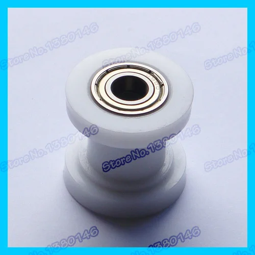 Направляющее колесо ролика 10 мм белая цепь Натяжитель для велосипеда dirt pit pro