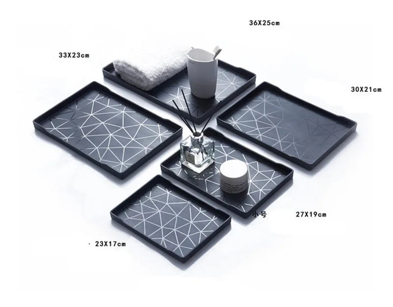 Bandejas Rolling Tray поднос с геометрической текстурой поднос Dienblad Bandejas Para Decoracao De Festa Bandeja Espelhada
