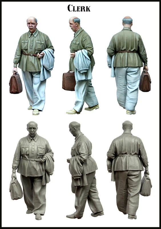 

1:35 Resin kit CLERK World War II