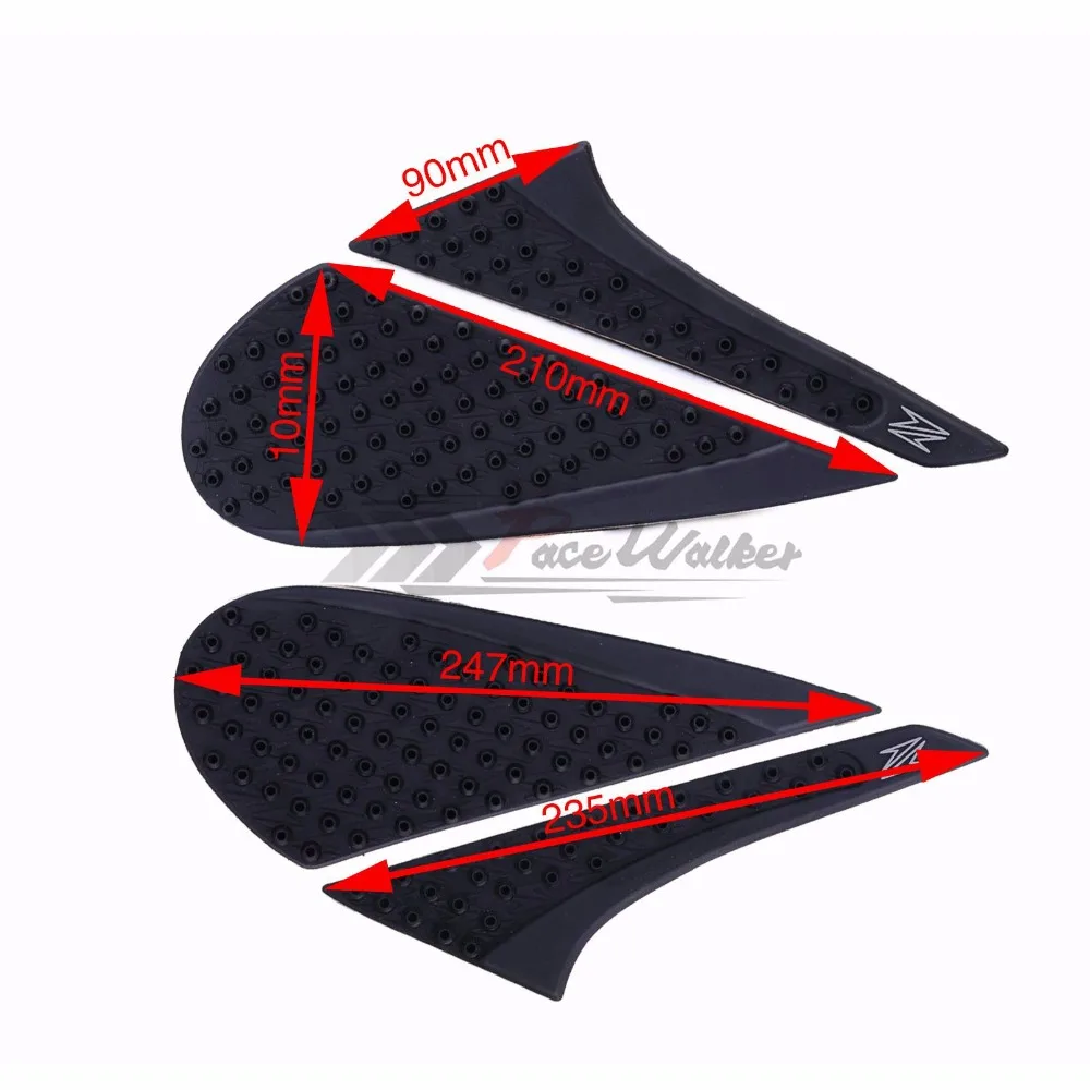 Для Кавасаки Z800 2012 2013 2014 2015 Z 800 мотоциклетная защита противоскользящая накладка