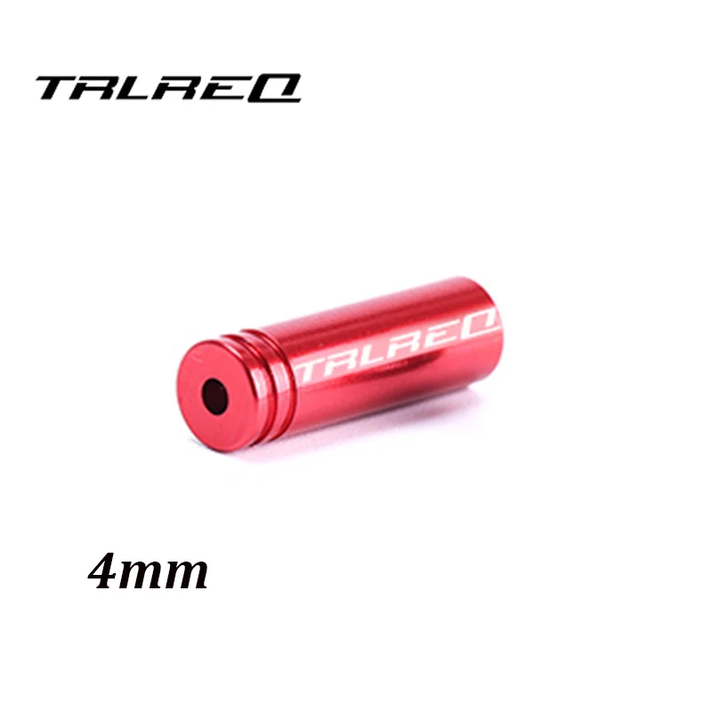 4mm red TRLREQ, 6 шт., заглушка для велосипедного тормозного кабеля, наборы, дорожный велосипед, MTB, гидравлический диск, тормозной провод, кабельная линия/переключение передач, 4 мм, 5 мм - Цвет: 4mm red