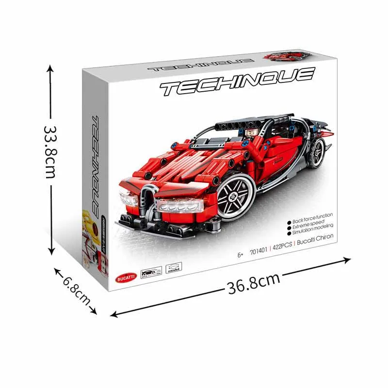 20086 RC Technic супер гоночные автомобили серии Чемпион совместимые 24083 образование модели строительные блоки кирпичи подарки игрушки