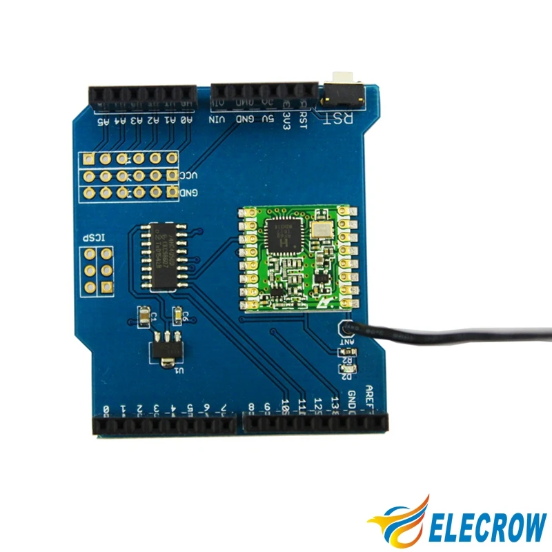 Elecrow RFM69 щит для Arduino RFM69HCW радиомодуль электронные DIY вентиляторы проект студентов